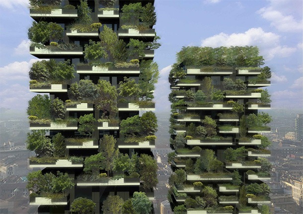 Многоэтажный лес - Vertical Forest  (12 фото)