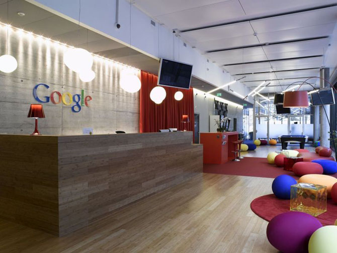 Офис Google в Цюрихе (45 фото)