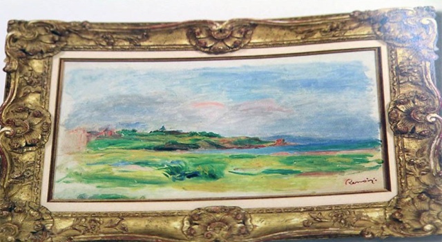 Из аукционного дома Dorotheum была украдена картина Ренуара (2 фото)