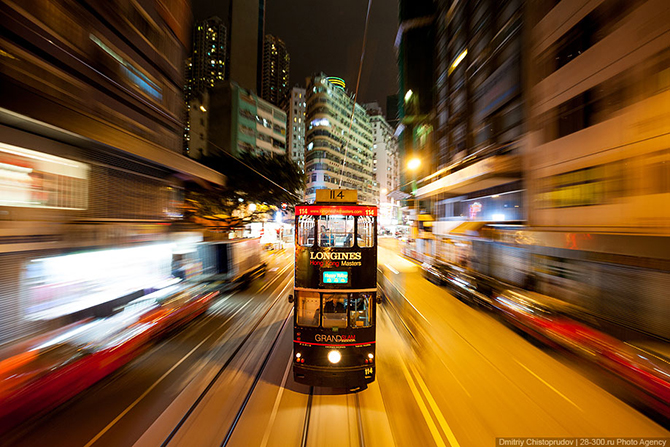Гонконгский трамвай (32 фото)