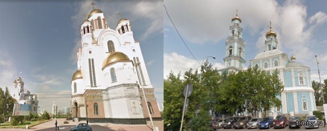 О строительстве нового храма в сквере в Екатеринбурге (2 фото)