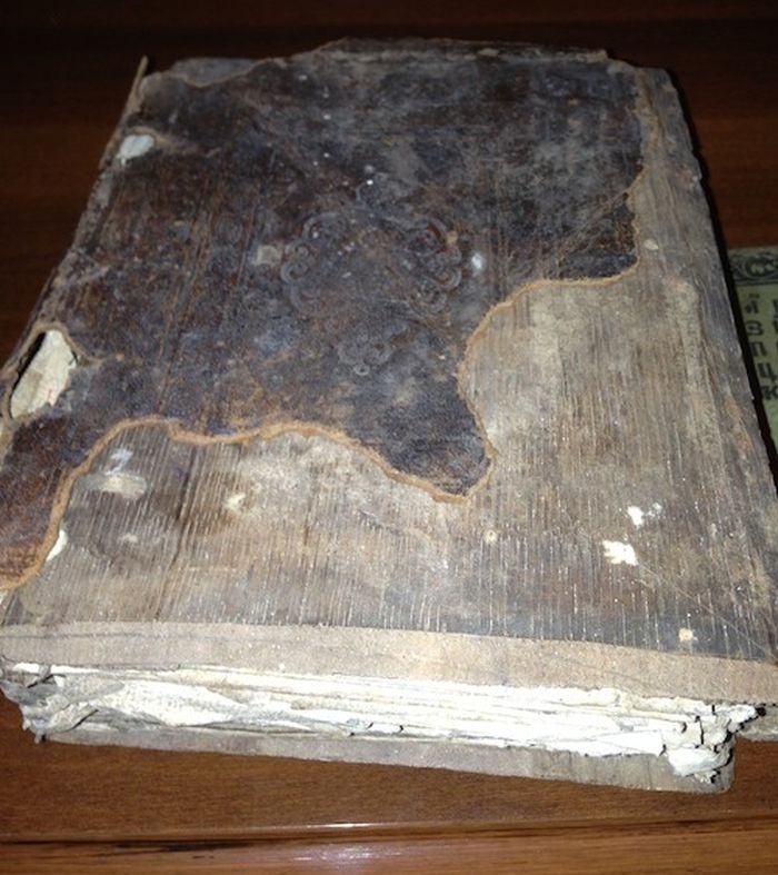 Старинная книга из бабушкиного погреба (4 фото) 