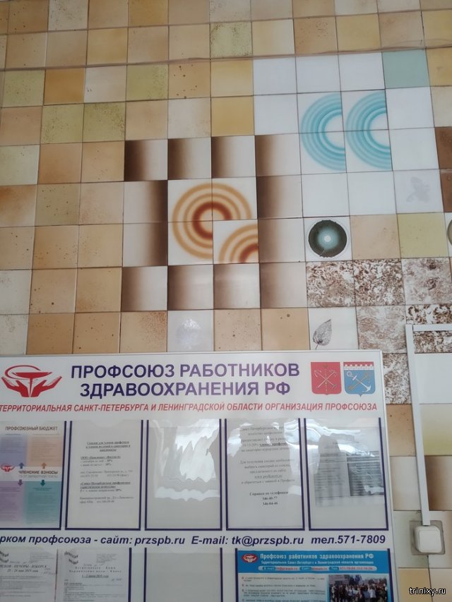 Ад для перфекциониста в одной из поликлиник Санкт-Петербурга (7 фото)