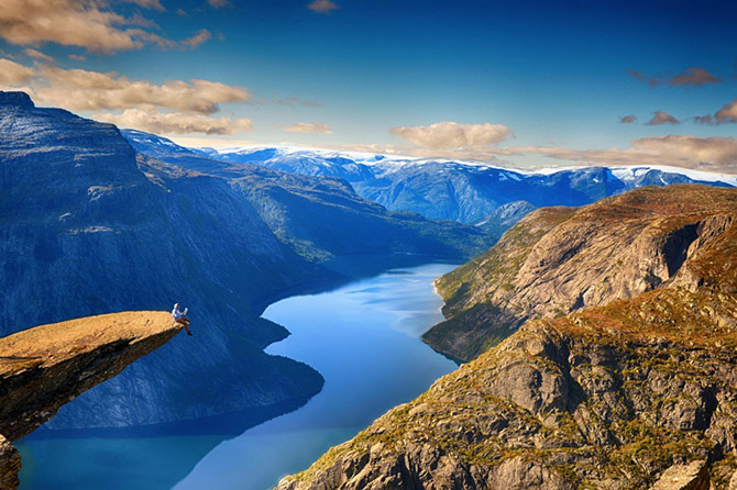 Главные достопримечательности Норвегии (21 фото)
