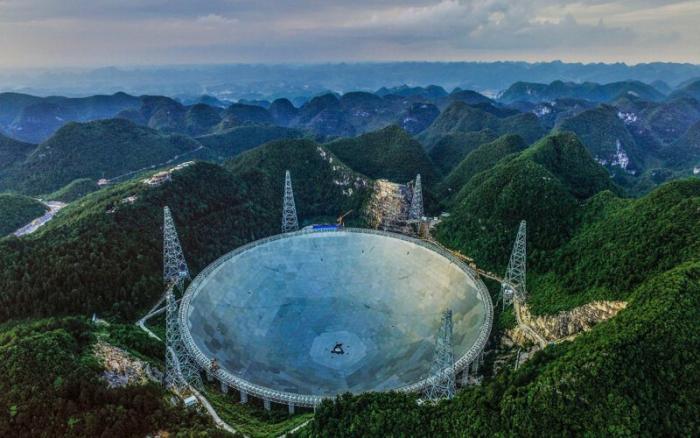 Китайским астрономам удалось записать радиосигналы из космоса (3 фото)
