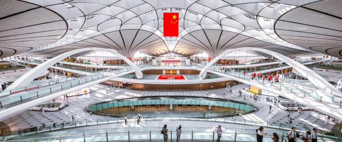 В КНР открыли крупнейший аэропорт (13 фото)