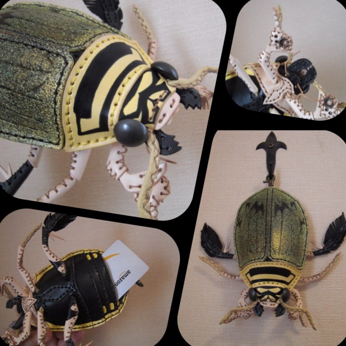 Японец делает сумки в виде огромных насекомых (30 фото)