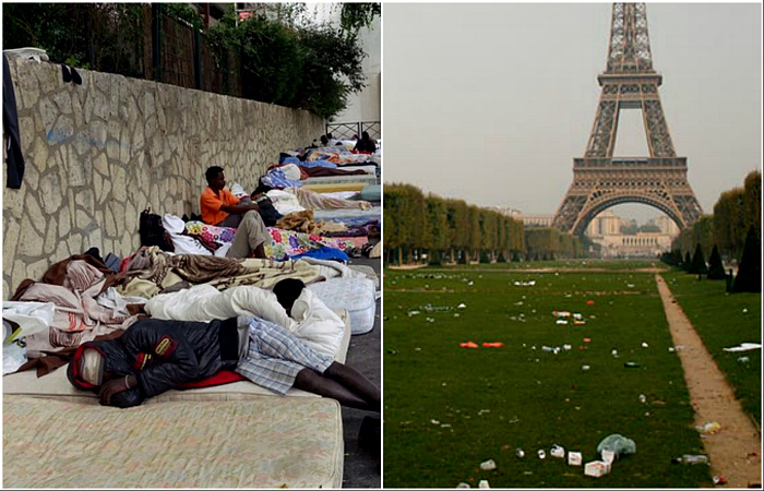 Чем разочаровывает Париж (10 фото)