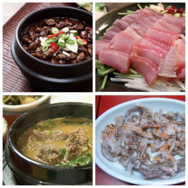 Самые необычные и странные блюда Кореи (6 фото)