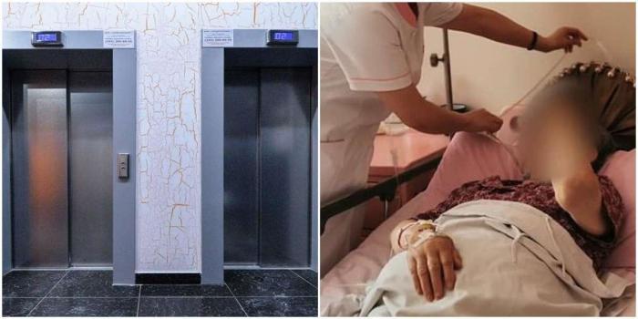 В Китае пенсионерки на четыре дня застряли в лифте (2 фото)