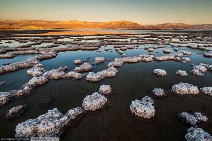 Солончаки Мертвого моря (14 фото)
