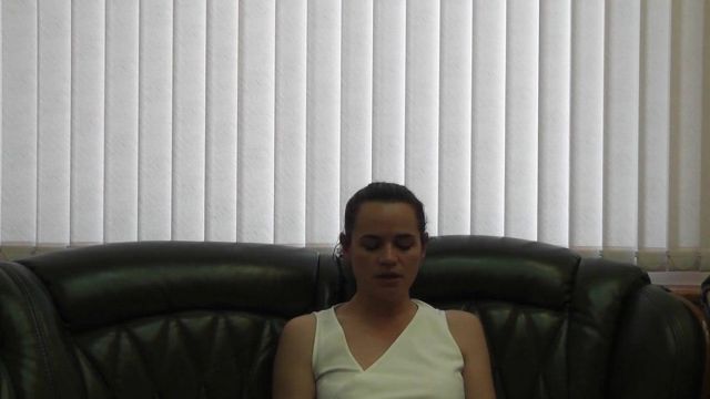 Тихановская записывала свое обращение в кабинете главы ЦИК (3 фото)