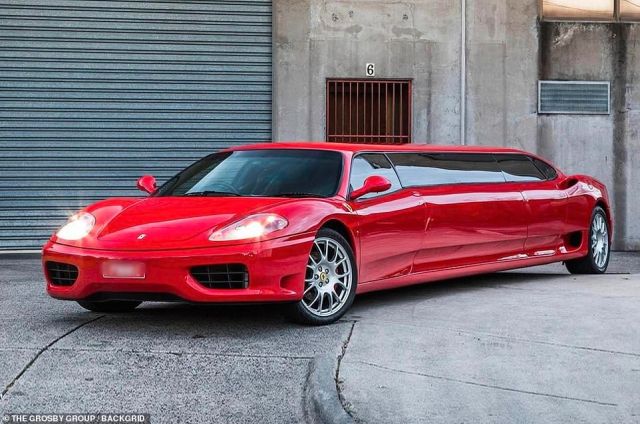 Самый быстрый лимузин в мире Ferrari решили продать (9 фото)