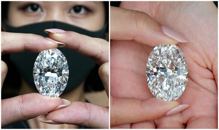 В Гонконге с молотка уйдет редчайший "безупречный" бриллиант (4 фото)