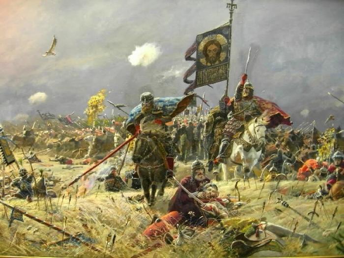 Сколько войск участвовало в Куликовской битве (7 фото)
