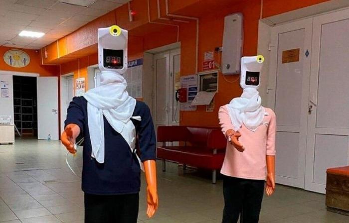 В детской больнице появились роботы-дезинфекторы (7 фото) 