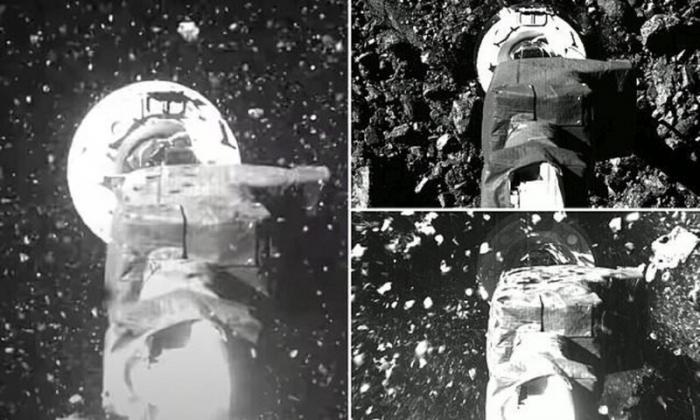 Уникальные кадры с космического зонда OSIRIS-REx (4 фото)