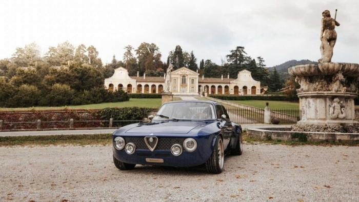 Итальянцы выпустили электрический рестомод Alfa Romeo (5 фото)