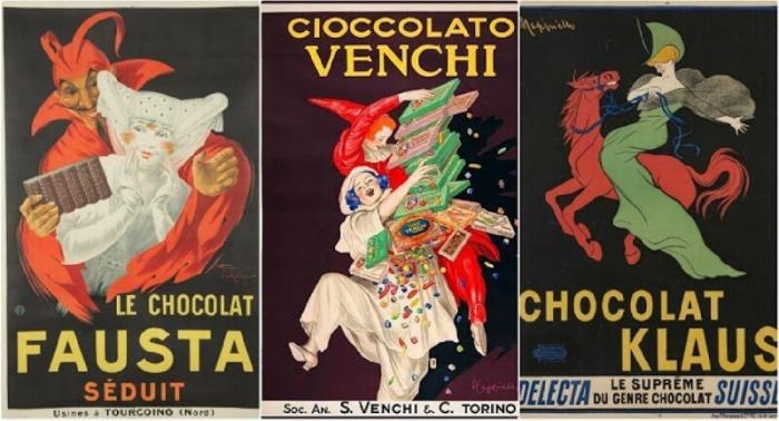 Как выглядела реклама шоколада в Америке в начале 20 века (31 фото)  