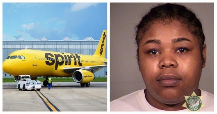 Женщина избила мать детей, которые изводили её в самолёте (3 фото) 