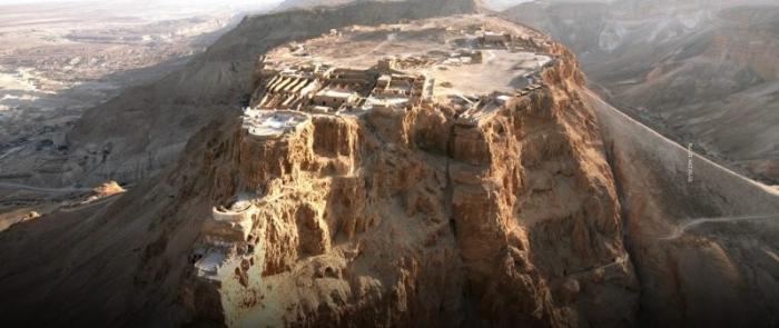 Крепость Масада - последний рубеж обороны евреев (30 фото)
