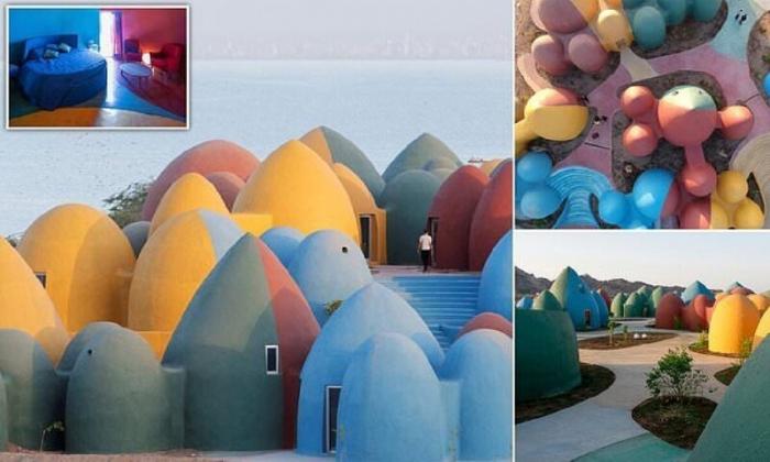В Иране построили курорт, похожий на мультипликационную (11 фото)