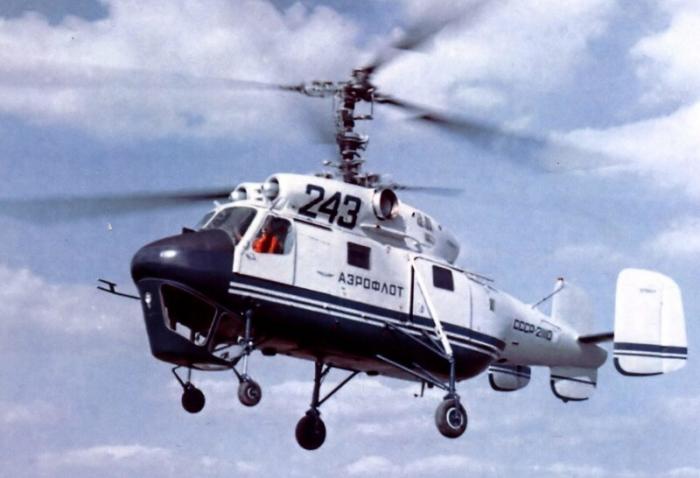Транспортный вертолет-кран Ка-25К (7 фото)