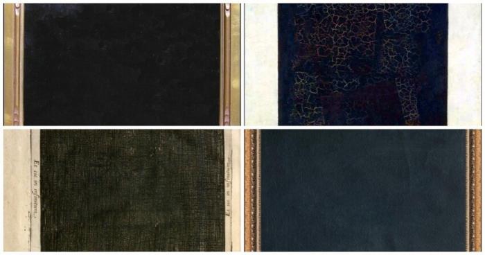 Шедевры Альфонса Алле или черные квадраты в истории живописи (17 фото)