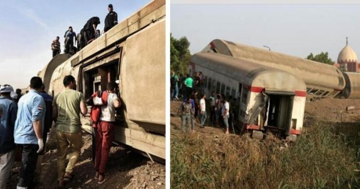 В Египте снова железнодорожная катастрофа с жертвами (10 фото)