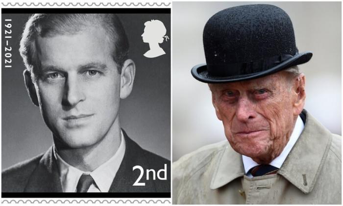 В память принца Филиппа выпустили почтовые марки (7 фото)
