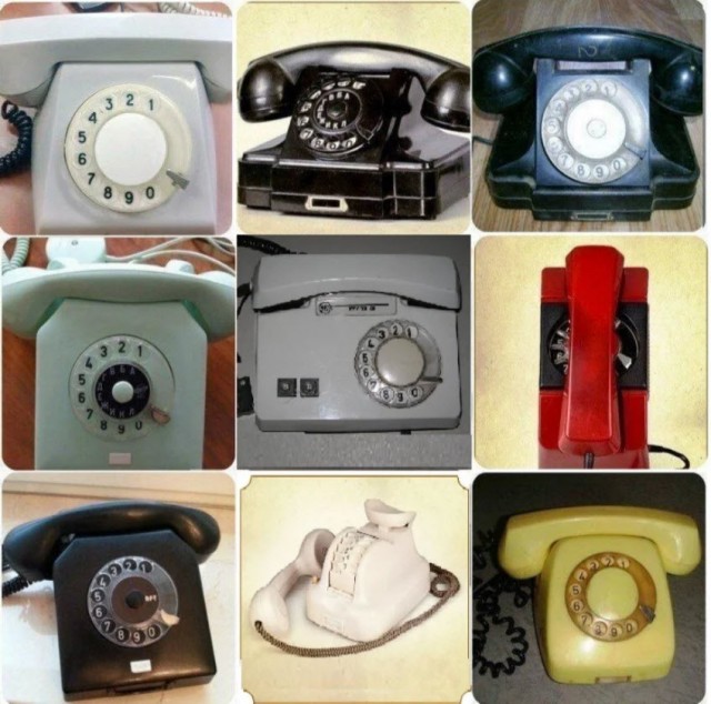 Домашние телефоны нашей юности (15 фото)