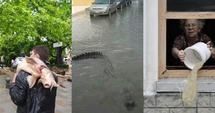 Что происходит в Ялте после наводнения (7 фото)
