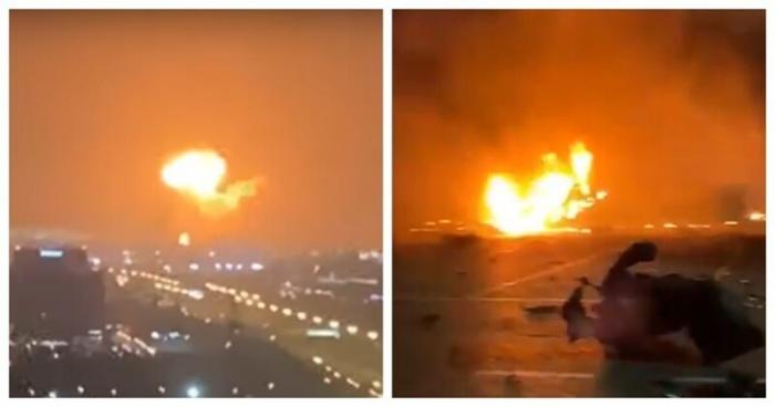 Появилось видео из Дубая, где сильный взрыв переполошил весь город (4 фото)