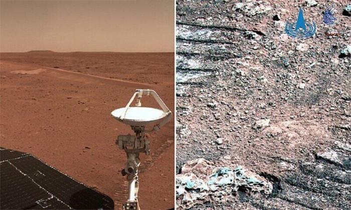 Космическое агентство Китая опубликовало новые снимки Марса (7 фото)