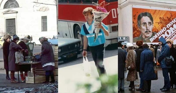 Москва в конце 80-х в фотографиях (35 фото)