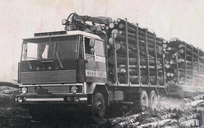 Финские грузовики Sisu, их обожали советские водители (8 фото)  