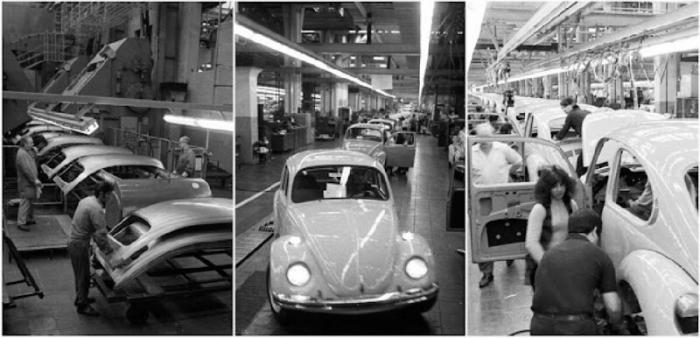 11 снимков, запечатлевших повседневную жизнь на заводе Volkswagen в Вольфсбурге в 1972 году (12 фото) 