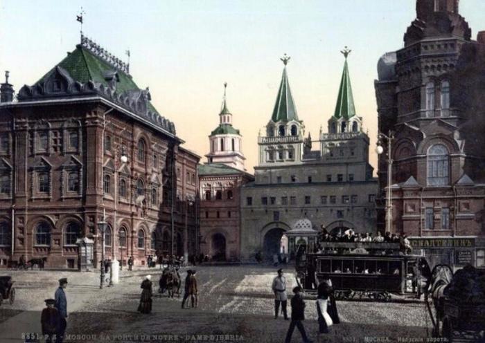 Прошлая Москва. Знакомая и неузнаваемая столица столетней давности (30 фото) 