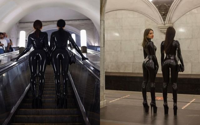 Модники и чудаки из метро (19 фото)