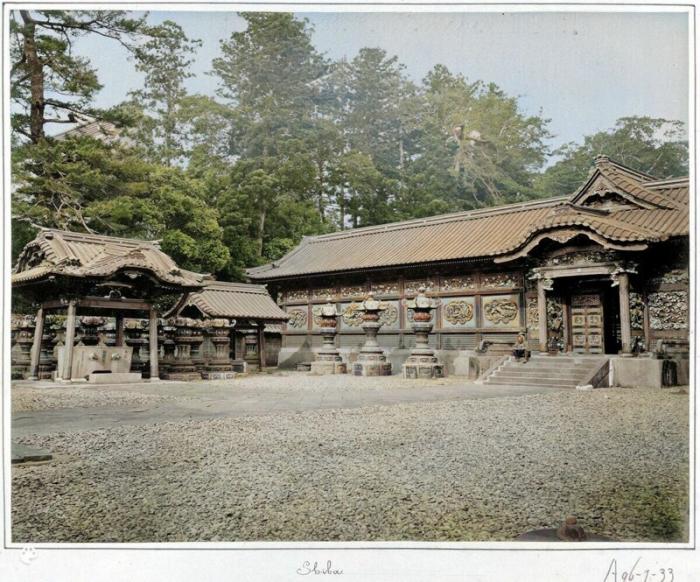 Цветные фотографии Японии 1873-1874 годов (18 фото)