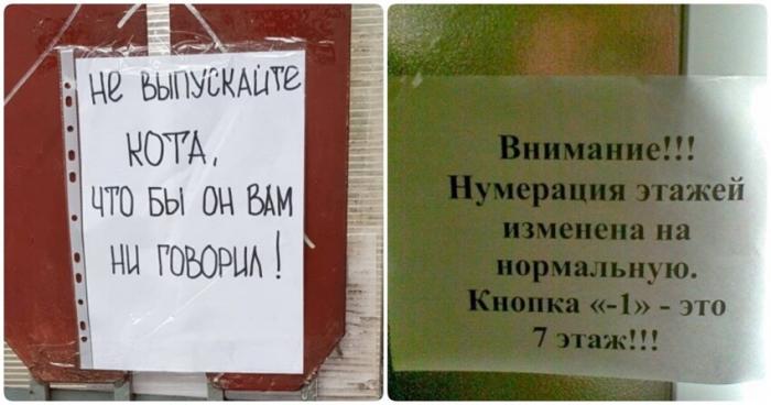 Смешные и неоднозначные объявления из России, от которых по телу побегут мурашки (18 фото) 