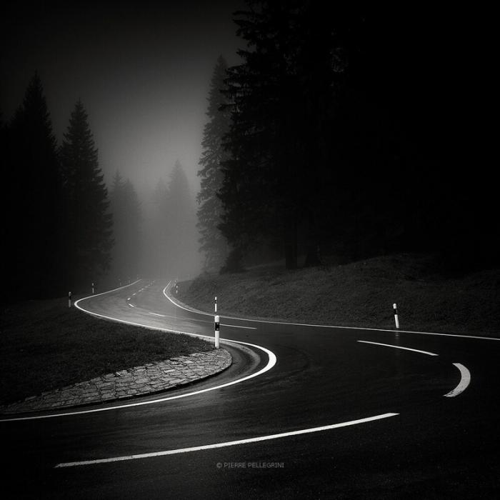 Тихий восторг. Чёрно-белые пейзажи Пьера Пеллегрини (51 фото)