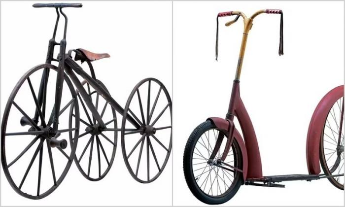  Ретро-транспорт: 15 редких моделей велосипедов из прошлого (16 фото) 