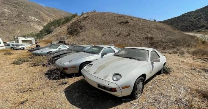  Сенсационная находка: в Южной Калифорнии обнаружили 13 классических Porsche в карьере (7 фото) 