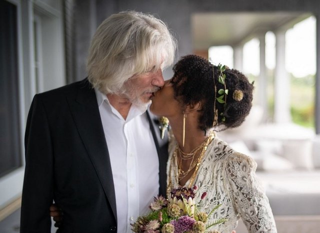 78-летний Роджер Уотерс из Pink Floyd женился в пятый раз (7 фото)