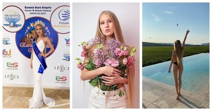  Российская медсестра победила в конкурсе красоты "Королева Евразии-2021" (4 фото)