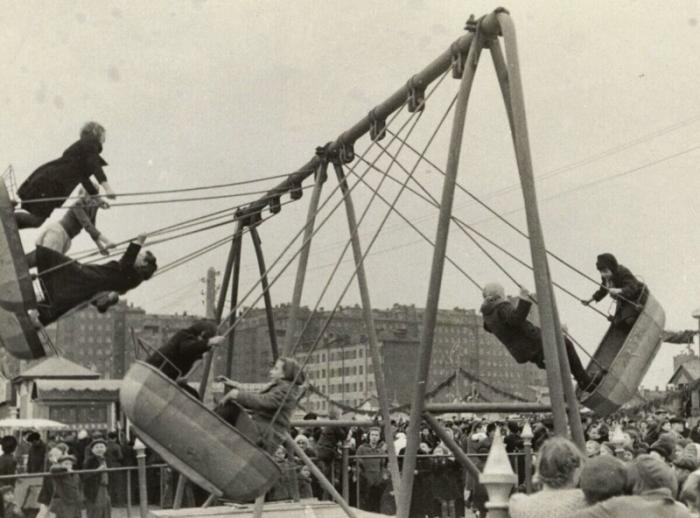 Как выглядела послевоенная Москва в 1946 году? (27 фото)