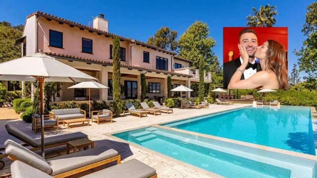 Джессика Бил и Джастин Тимберлейк продают дом в Лос-Анджелесе за 35 миллионов долларов (7 фото)