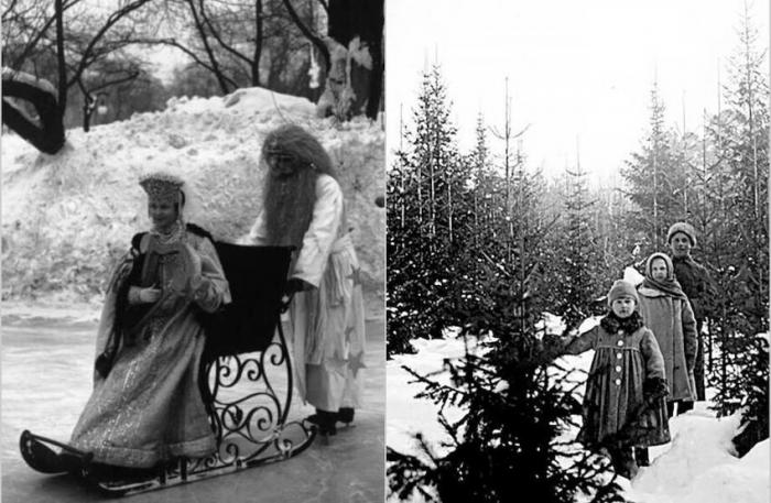  Как праздновали Рождество в царской России: старинные фотографии (13 фото)  