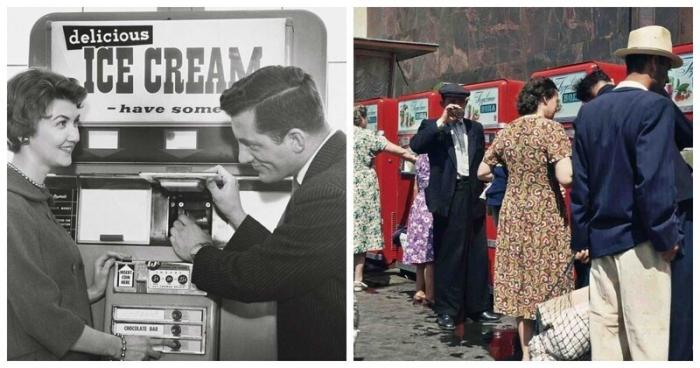  Удивительные торговые автоматы 1920-1960-х годов (40 фото) 